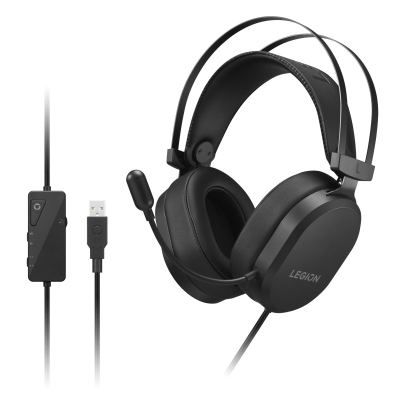 Lenovo Legion H320 7.1 Gaming Headset - Black