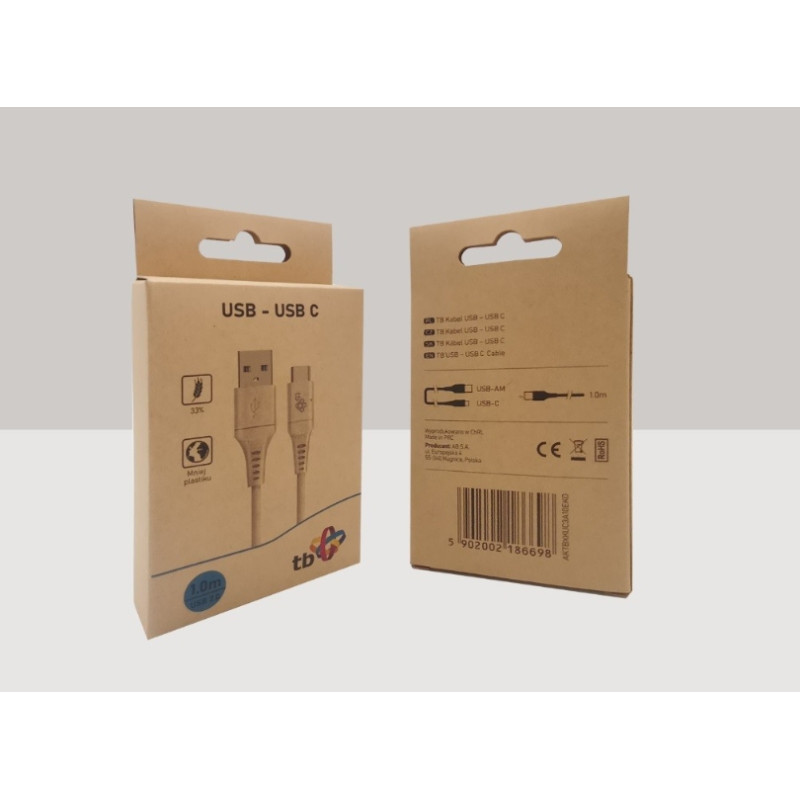 TB Touch Eco friendly USB A 2.0 - USB C kábel