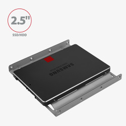 AXAGON RHD-125S, kovový rámček pre 1x 2.5'' HDD/SSD do 3.5'' pozície, šedý
