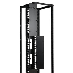 EATON - Kabelový manažér vertikálny SmartRack 6 (15.24cm), káblový kanál s výrezmi pre káble a krytom
