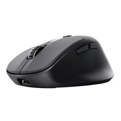 Trust Zevo/Cestovná/Optická/Pre pravákov/4 000 DPI/USB+BT/Čierna