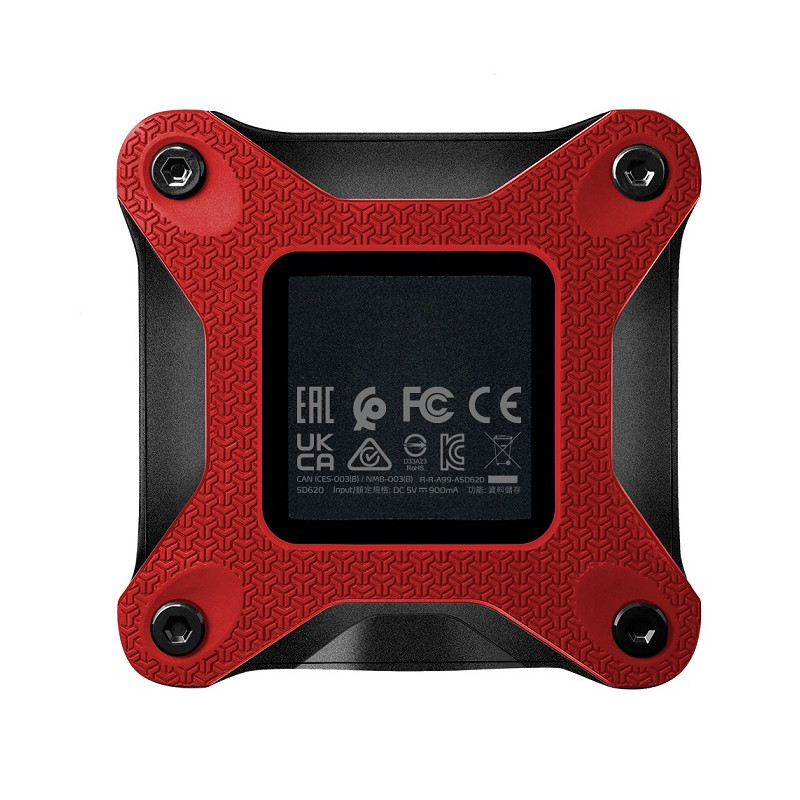 ADATA SD620/512GB/SSD/Externý/Červený/3R