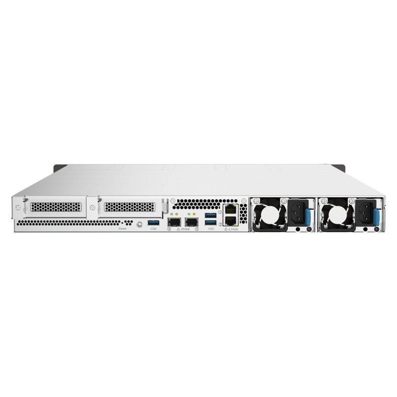 QNAP TS-h1090FU-7232P-32G (AMD EPYC, 32GB ECC RAM, 10x 2,5'' U.2/U.3/SATA, 2x 2,5GbE, 2x 25Gb SFP28)