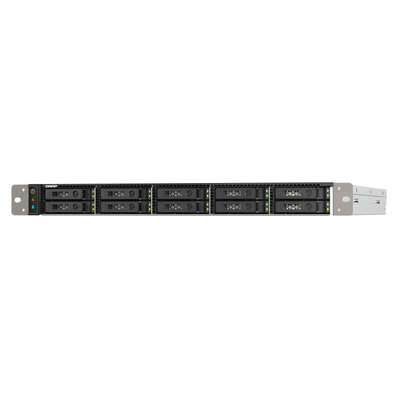 QNAP TS-h1090FU-7232P-32G (AMD EPYC, 32GB ECC RAM, 10x 2,5'' U.2/U.3/SATA, 2x 2,5GbE, 2x 25Gb SFP28)