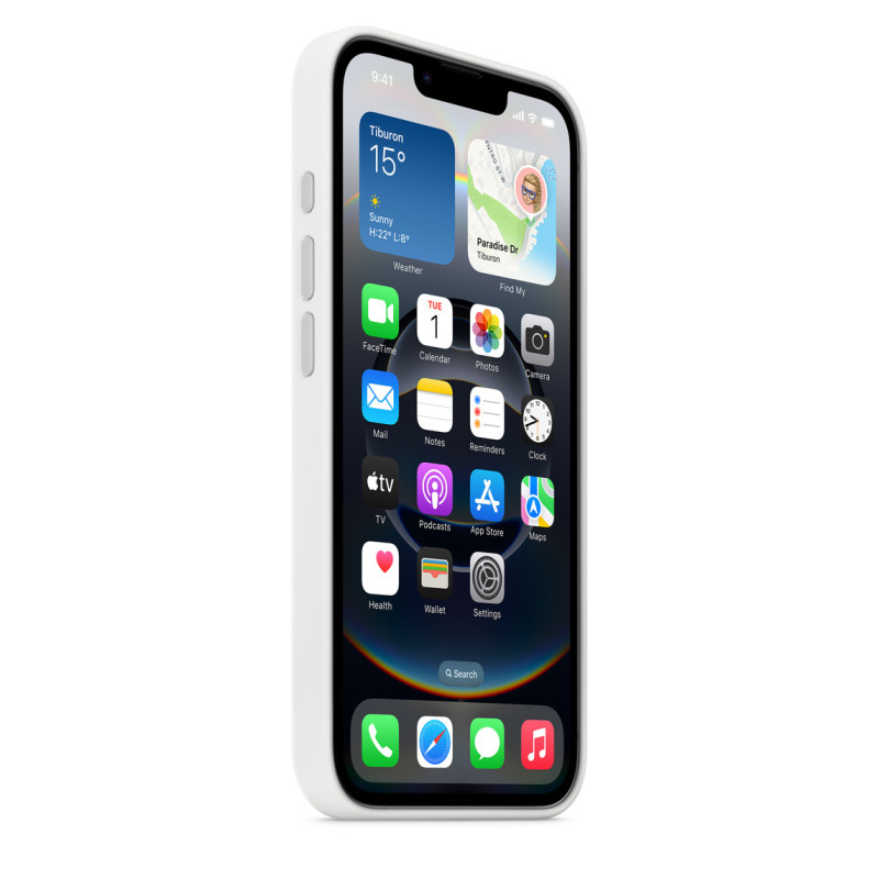 APPLE - iPhone 16e Silicone Case - White