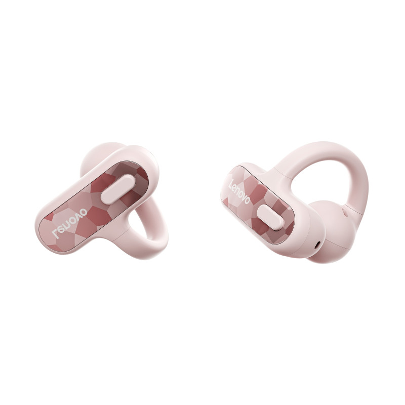 Lenovo Open-Ear Clip-on Earbuds X500/BT/Ružová