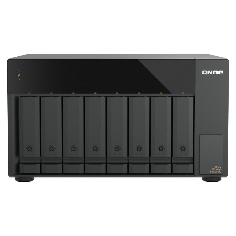 QNAP TL-D810TC4 (rozširovacia JBOD jednotka, 8x SATA, USB-C 3.1 Gen2 10Gb, desktop)