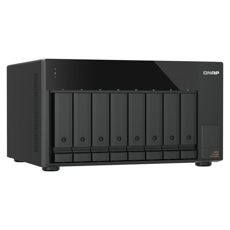 QNAP TL-D810TC4 (rozširovacia JBOD jednotka, 8x SATA, USB-C 3.1 Gen2 10Gb, desktop)