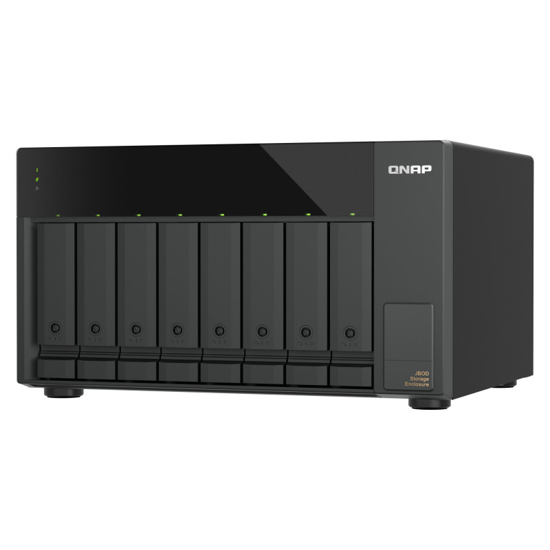 QNAP TL-D810TC4 (rozširovacia JBOD jednotka, 8x SATA, USB-C 3.1 Gen2 10Gb, desktop)