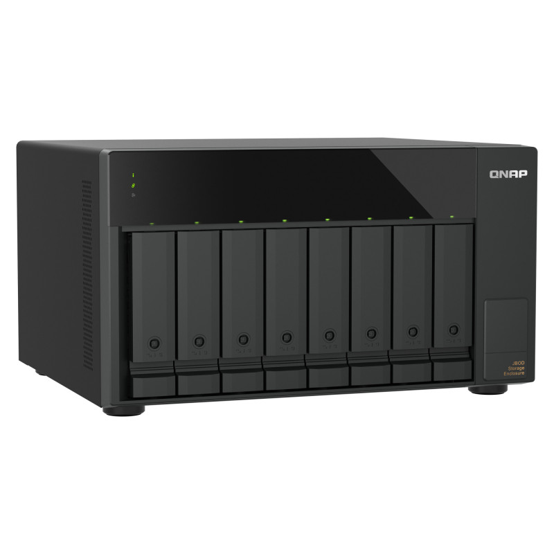 QNAP TL-D810TC4 (rozširovacia JBOD jednotka, 8x SATA, USB-C 3.1 Gen2 10Gb, desktop)