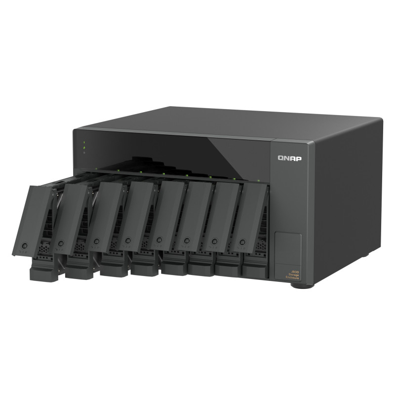 QNAP TL-D810TC4 (rozširovacia JBOD jednotka, 8x SATA, USB-C 3.1 Gen2 10Gb, desktop)
