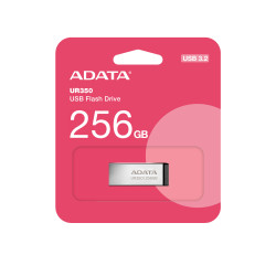 ADATA UR350/256GB/USB 3.2/USB-A/Čierna