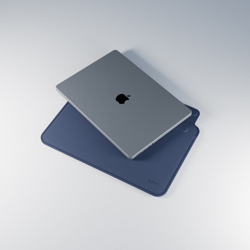 Epico TechGrain Sleeve MacBook Air 15'' - tmavo modrá