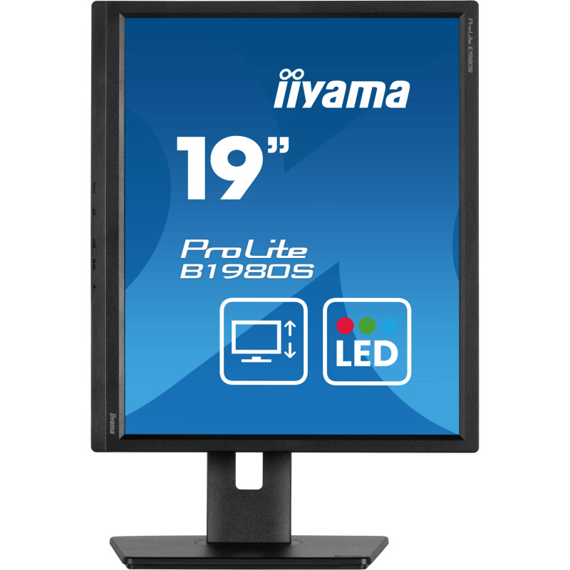 iiyama ProLite/B1980S-B1/19''/TN/1280x1024/75Hz/3ms/Black/3R