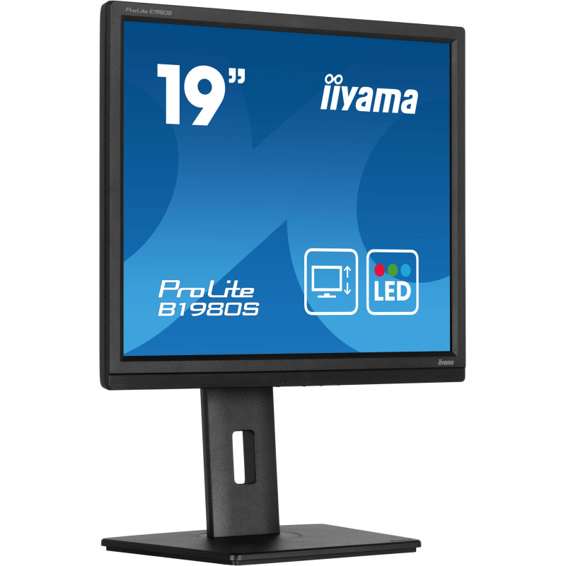 iiyama ProLite/B1980S-B1/19''/TN/1280x1024/75Hz/3ms/Black/3R