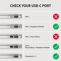 AXAGON RVC-HI2M, USB-C - HDMI 2.0a redukcia / adaptér, 4K/60Hz HDR10