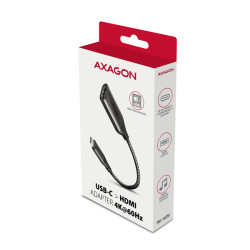 AXAGON RVC-HI2M, USB-C - HDMI 2.0a redukcia / adaptér, 4K/60Hz HDR10