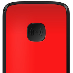 EVOLVEO EasyPhone ID, mobilný telefón pre seniorov, červená