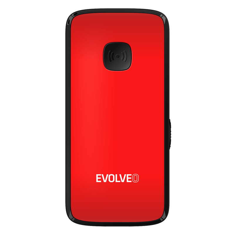 EVOLVEO EasyPhone ID, mobilný telefón pre seniorov, červená