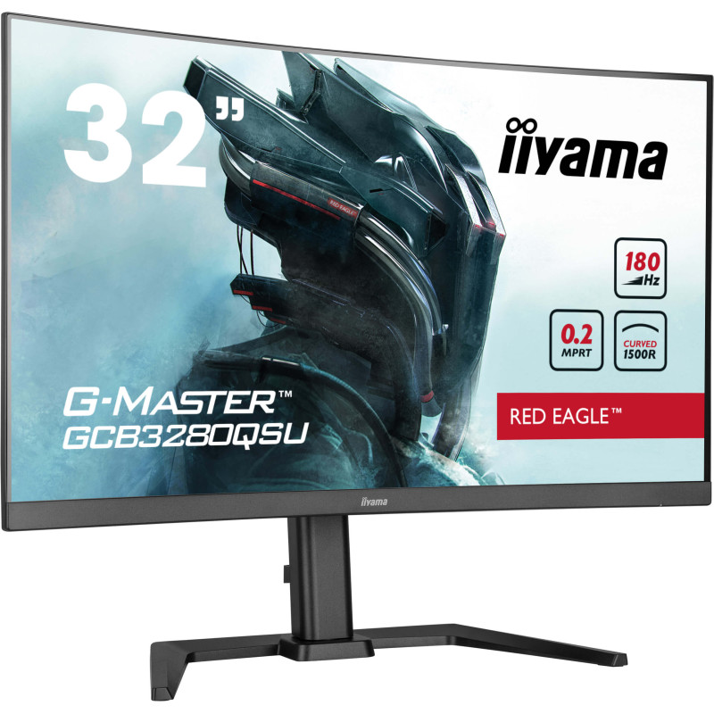iiyama G-Master/GCB3280QSU-B2/31,5''/VA/QHD/180Hz/0,2ms/Black/3R