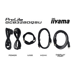 iiyama G-Master/GCB3280QSU-B2/31,5''/VA/QHD/180Hz/0,2ms/Black/3R
