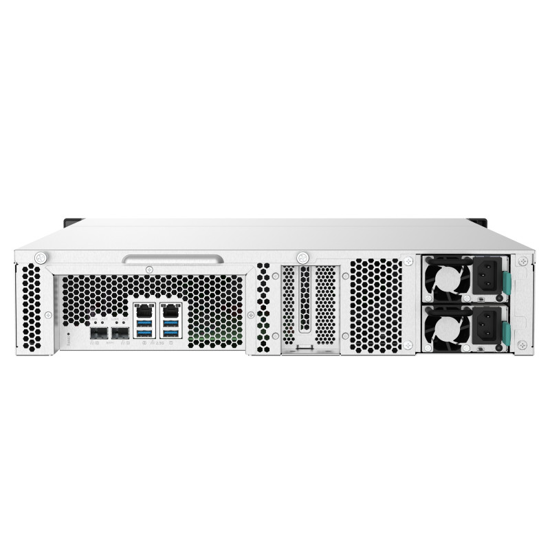 QNAP TS-832PXU-RP-4G (1,7GHz / 4GB RAM / 8x SATA / 2x 2,5GbE / 2x 10GbE SFP+ / 1x PCIe / 2x zdroj)