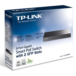 TP-Link TL-SG2210P 8xGb 61W POE Smart switch, 2xSFP Omada SDN