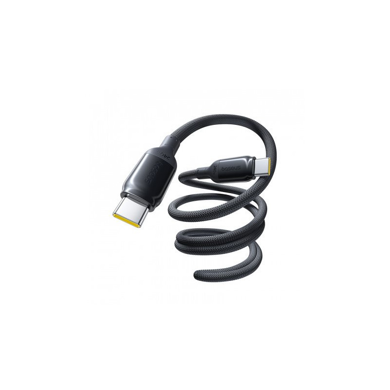 NONAME - Baseus PicoGo Fast Charging Dátový Kabel USB-C - USB-C 240W 1m Cosmic Black
