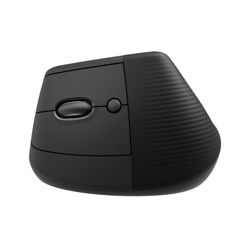 LOGITECH Lift For Business/Ergonomická/Optická/Pre ľavákov/4 000 DPI/USB+BT/Grafitová