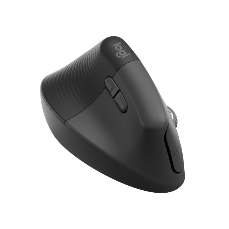 LOGITECH Lift For Business/Ergonomická/Optická/Pre ľavákov/4 000 DPI/USB+BT/Grafitová