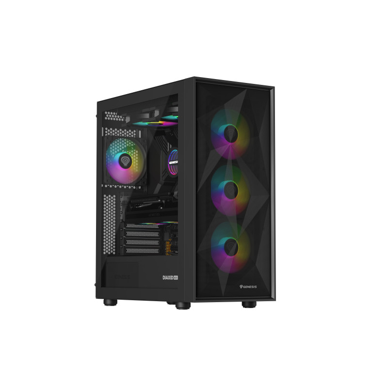 Vodné chladenie Genesis HYDRIA 240, ARGB, čierne