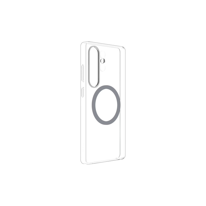 Samsung Priehľadný kryt s magnetickým úchytom pre Galaxy S25 Ultra Transparent