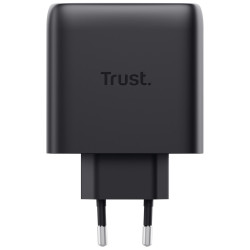 TRUST MAXO 65W 2P USB-C GAN CHARGER WHT