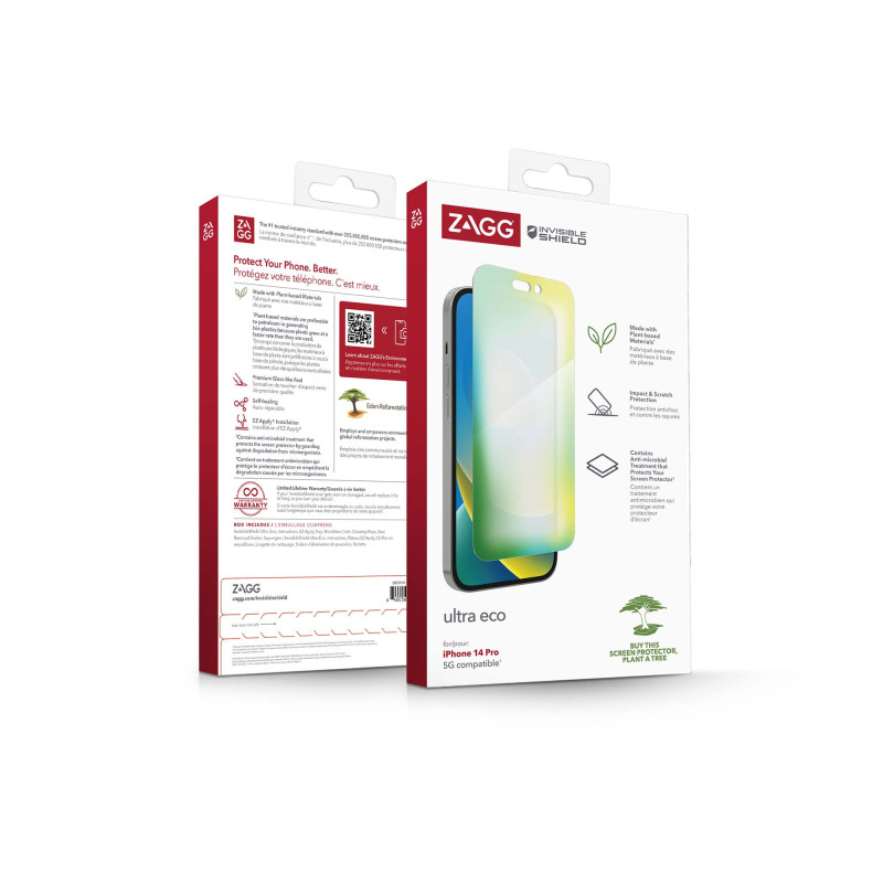 INVISIBLESHIELD - ZAGG Invisible Shield FM Ultra ECO fólia iPhone 14 Pro