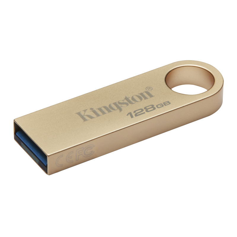 KINGSTON - DataTraveler SE9 G3/128GB/USB 3.2/USB-A/Zlatá