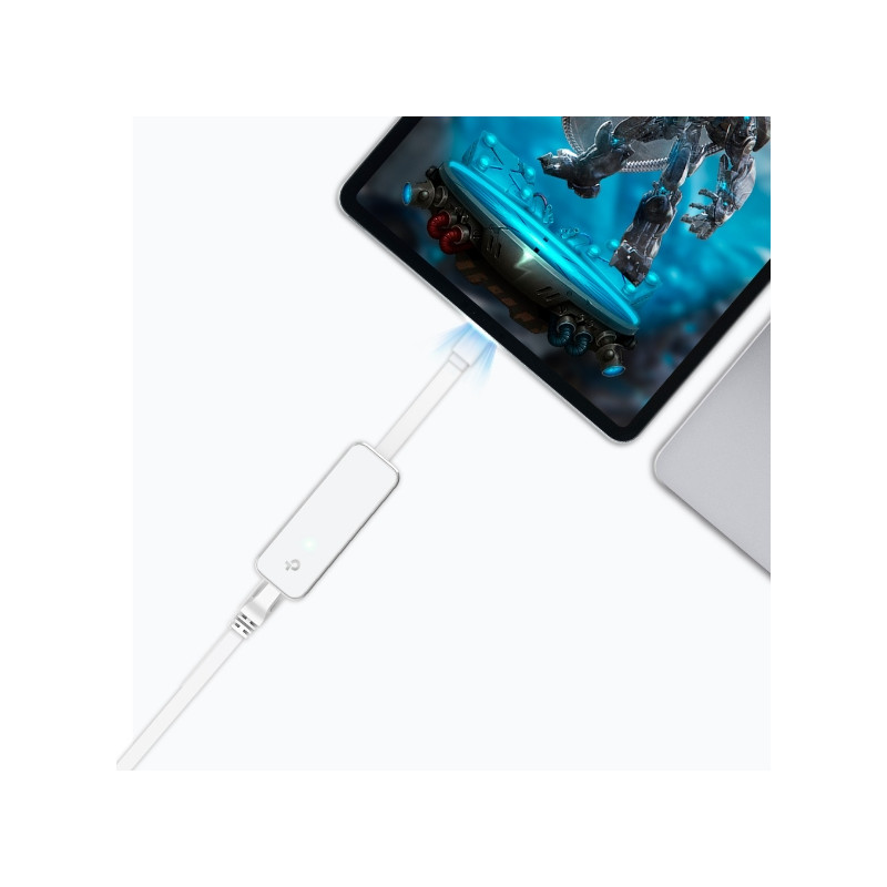 TP-Link UE300C USB 3.0 type-C na gigabitový ethernetový sieťový adaptér