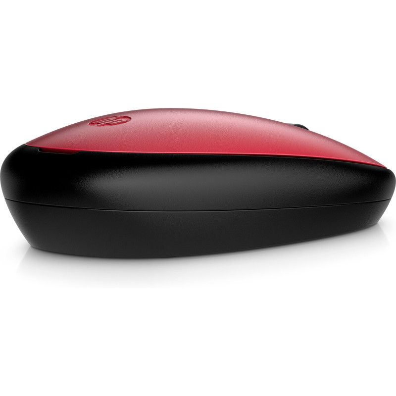 HP 240/Kancelárska/Optická/1 600 DPI/Bezdrôtová Bluetooth/Čierna-červená