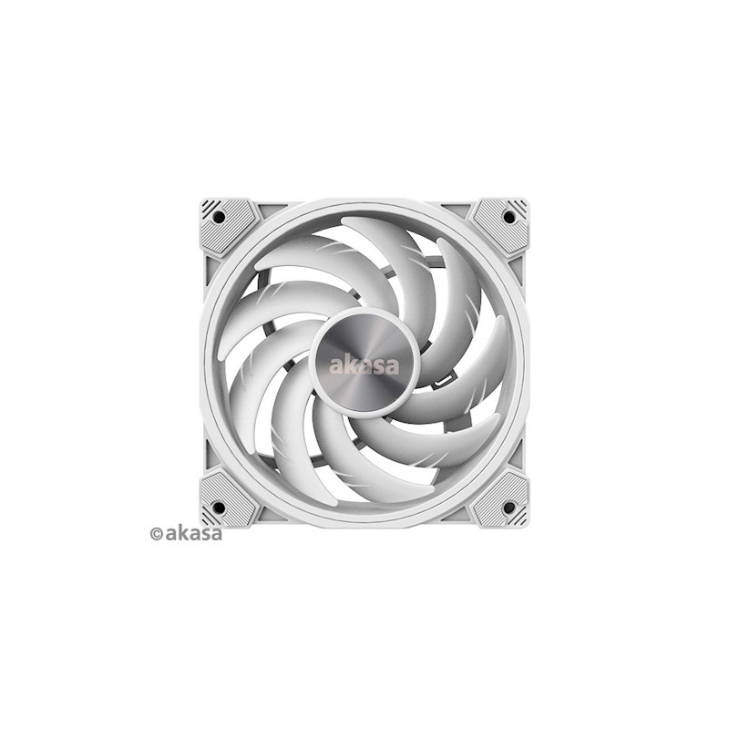 ventilátor Akasa - 12 cm - SOHO AR argb biely