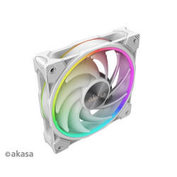 ventilátor Akasa - 12 cm - SOHO AR argb biely