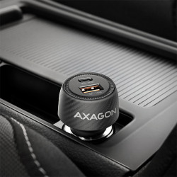 AXAGON PWC-PQ48 nabíjačka do auta 48W, USB-A + USB-C, PD3.0/PPS/QC4+/SFC/Apple