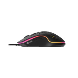 C-TECH Scarab/Herná/Optická/Pre pravákov/7 200 DPI/Drôtová USB/Čierna