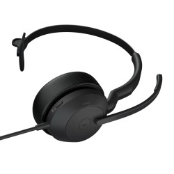 Jabra Evolve2 50/Mono/ANC/USB/Drôt/BT/Bezdrôt/MS/Čierna
