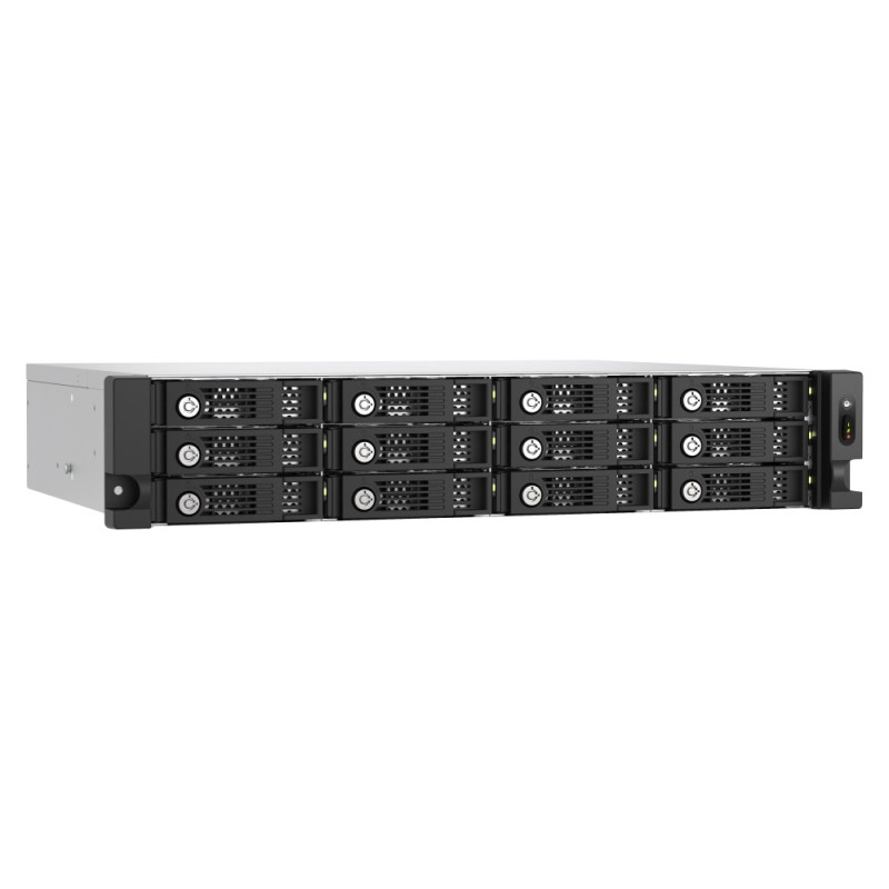 QNAP TL-R1200PES-RP - rozširujúca jednotka JBOD SATA (12x SATA, 2x SFF-8644 1x2, 2x zdroj), rack