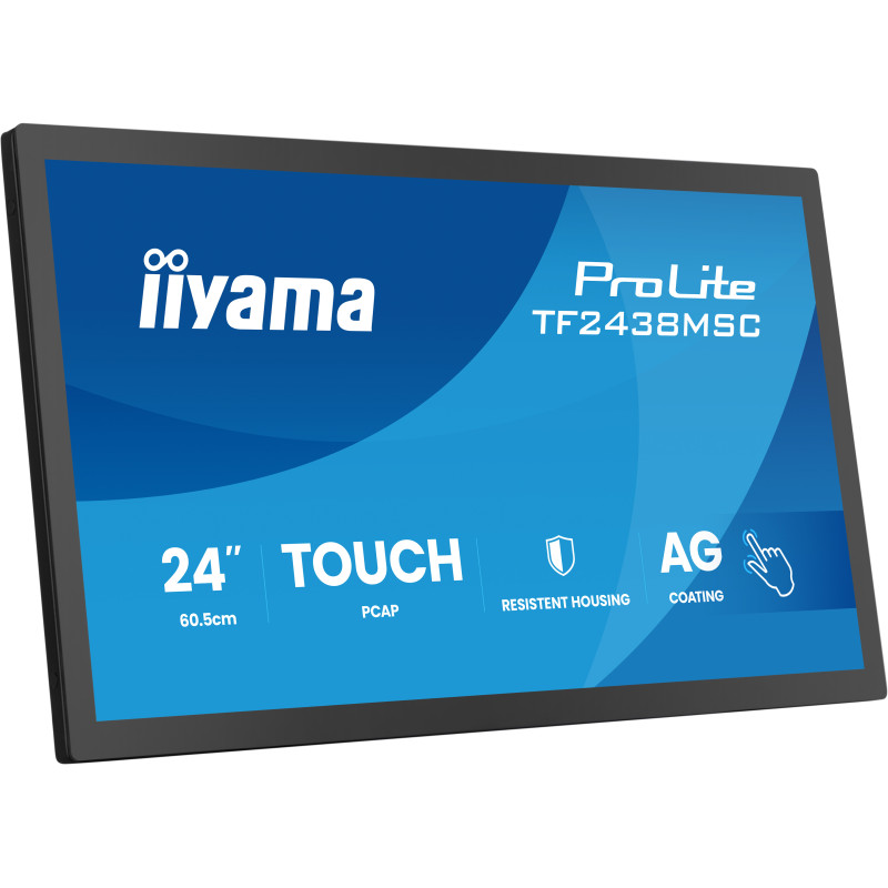24'' iiyama TF2438MSC-B2: PCAP, IPS, FHD, HDMI, DP