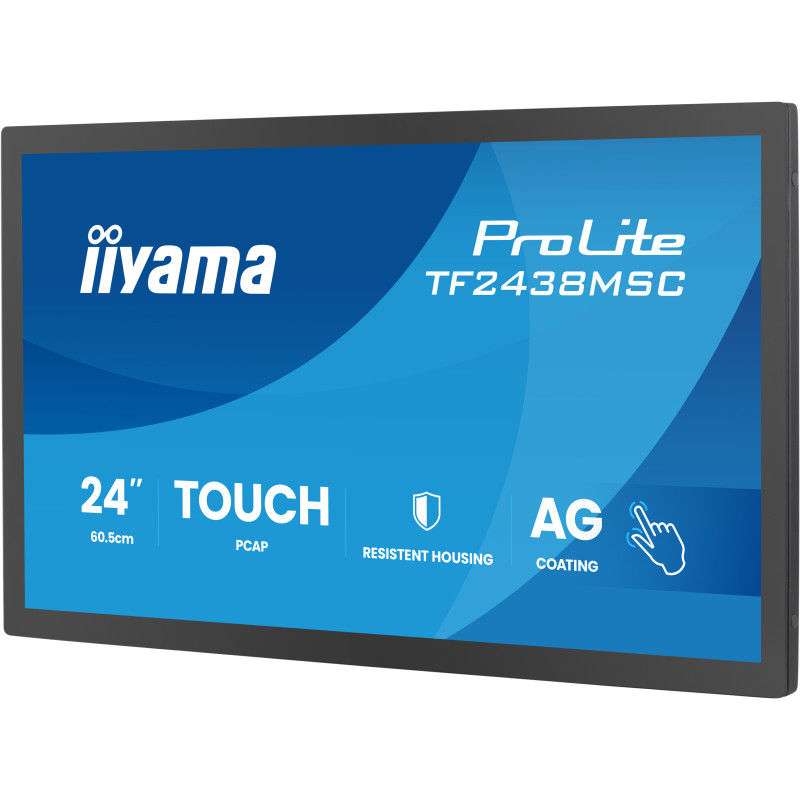 24'' iiyama TF2438MSC-B2: PCAP, IPS, FHD, HDMI, DP