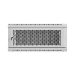 LANBERG NÁSTENNÁ INŠTALAČNÁ SKRIŇA 19'' 4U 600X600 ŠEDÉ PERFOROVANÉ DVERE (PLOCHÉ BALENIE)