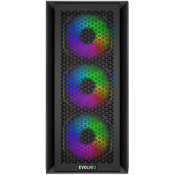 EVOLVEO Rhino, eATX/ATX/4x ARGB/bočnice sklo/mesh