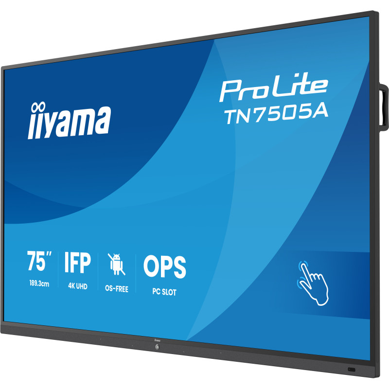 75'' iiyama TN7505A-B1AG: IPS, 4K, no Android