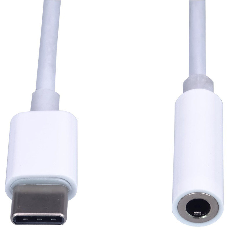 PremiumCord Redukcia USB-C /3,5mm jack na audio s DAC chipom 10cm