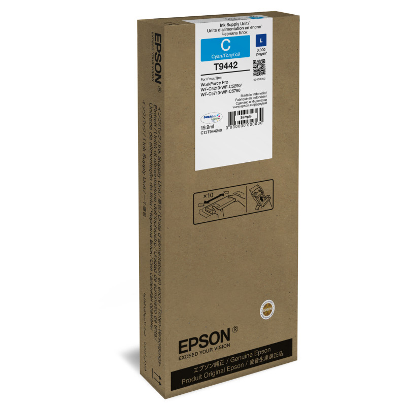 Epson séria WF-C5xxx - Ink Cartridge Cyan L